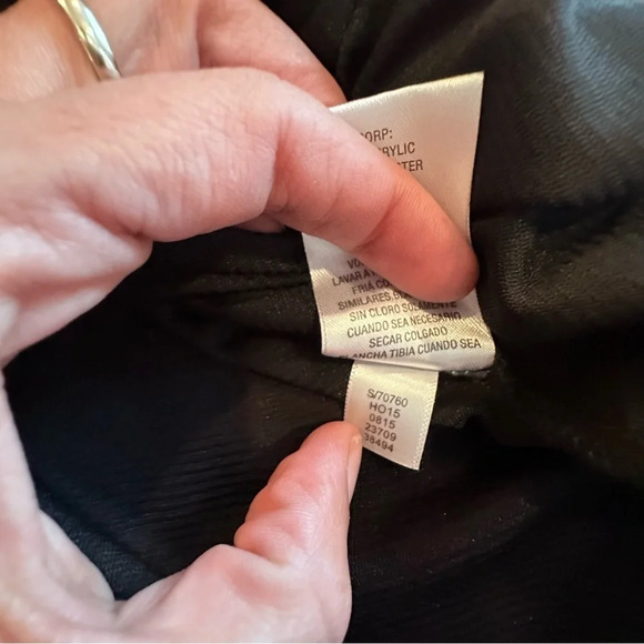 Maison Jules Geometric Pink and Black A-Line Mini Dress Women's Size Large U0760 - Picture 6 of 13